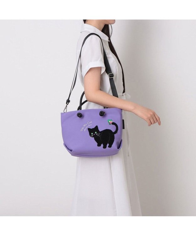 ANNA SUI デイリーTITI 2wayトートバッグ パープル