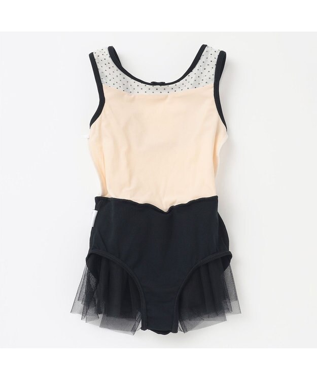 Chacott スカート付レオタード オフホワイト
