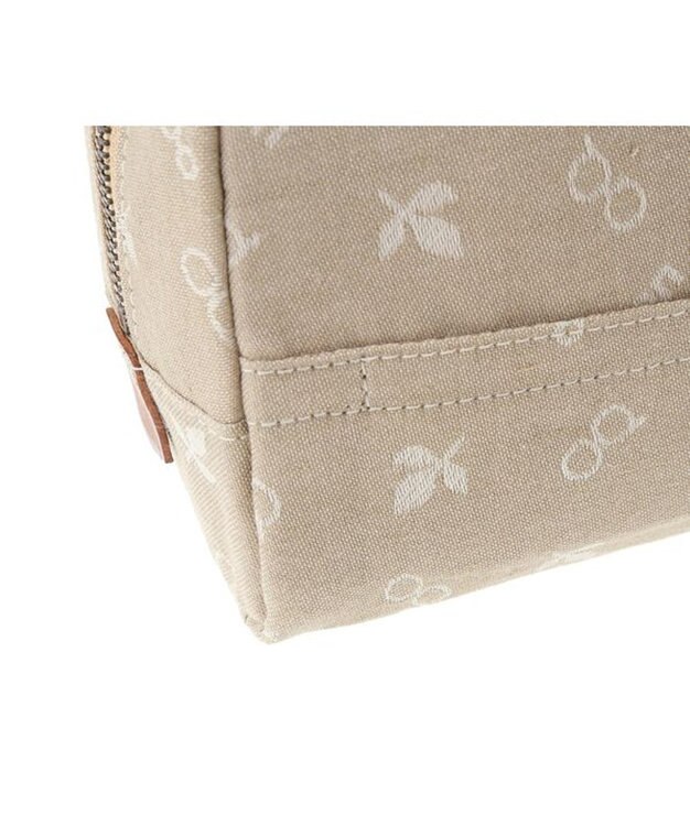 genten クロスパンチングインナースペース ポーチ チャ