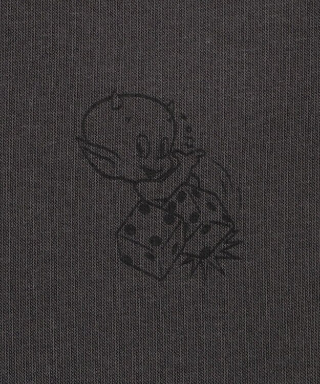 WEGO 【ユニセックス着用ITEM/裏起毛】HOTSTUFFグラフィックプルオーバー スミクロ