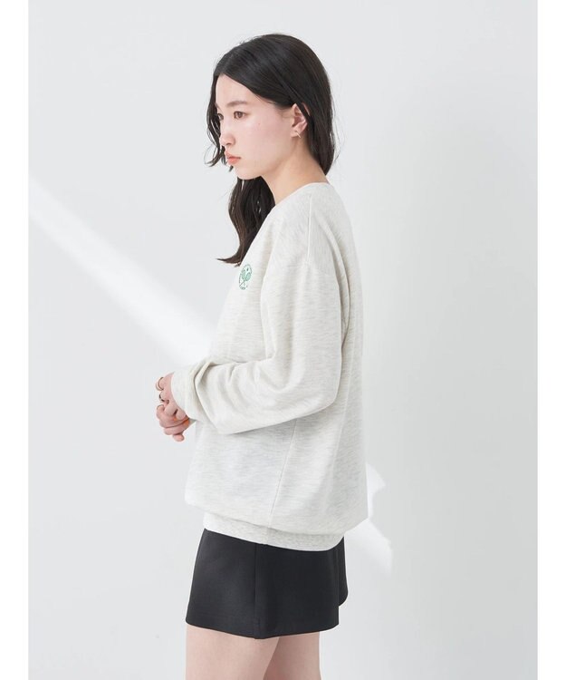 earth music&ecology テニスクラブロゴロンＴＥＥ Oatmeal