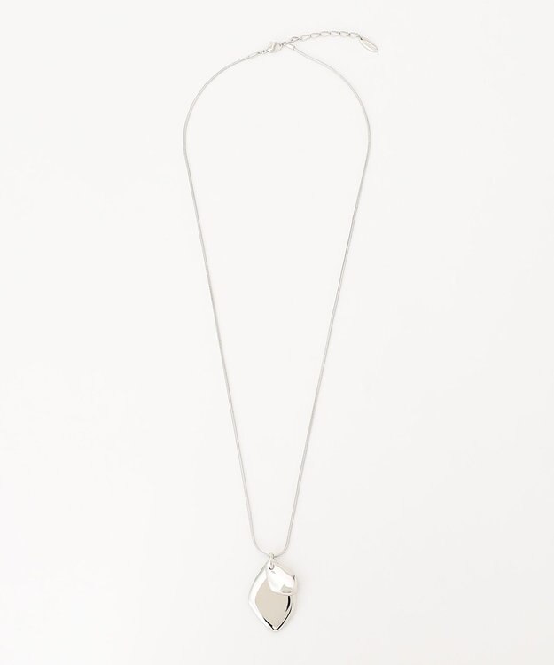 自由区 ダブルロンバス ネックレス シルバー系