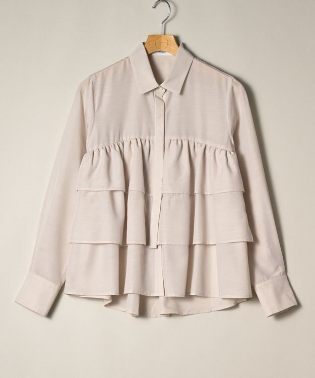 ONWARD Reuse Park 【組曲】ブラウス春夏 オフホワイト