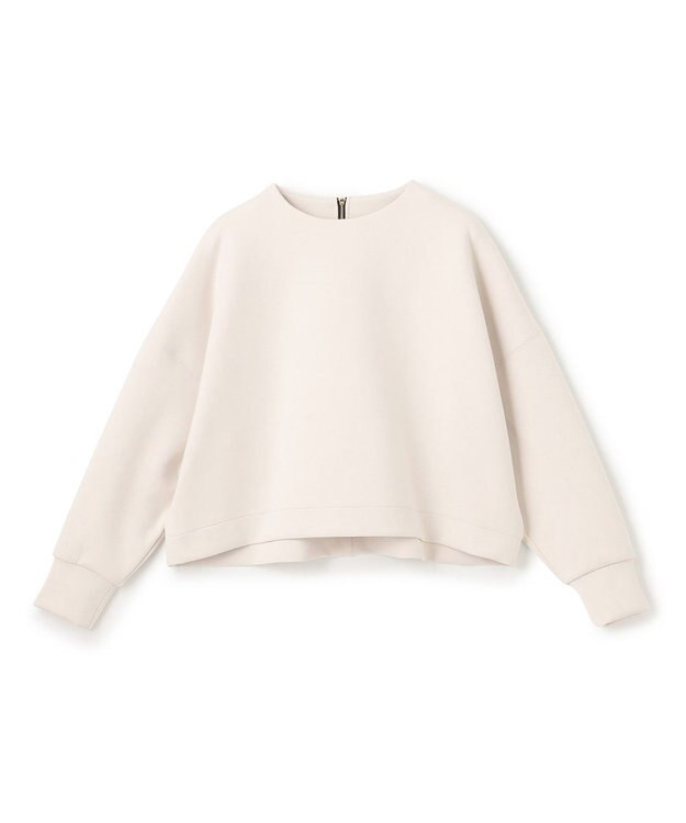 UNFILO BEAUTY FORM JERSEY クロップド トップス グレージュ