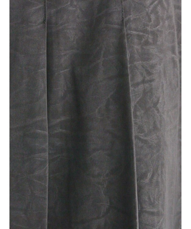 Te chichi チェックアソートロングプリーツスカート ブラック