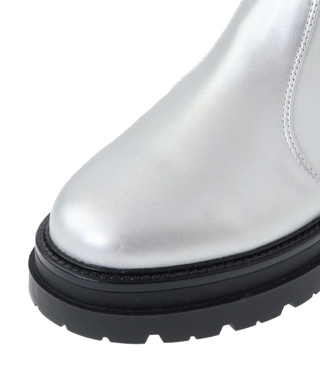 AMERICAN HOLIC 整履きサイドゴアブーツ Silver