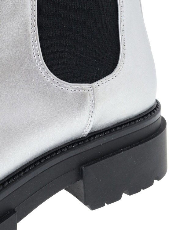 AMERICAN HOLIC 整履きサイドゴアブーツ Silver