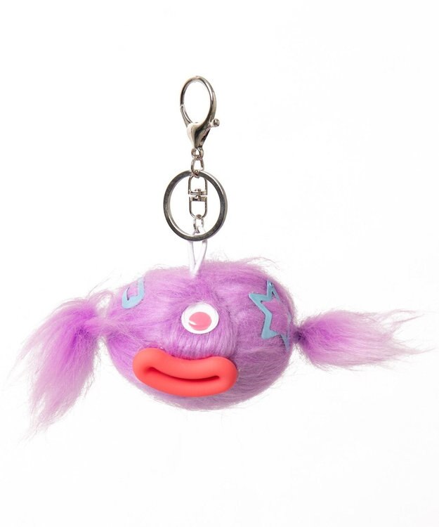 WEGO キャンディモンスターぬいぐるみキーホルダー パープル