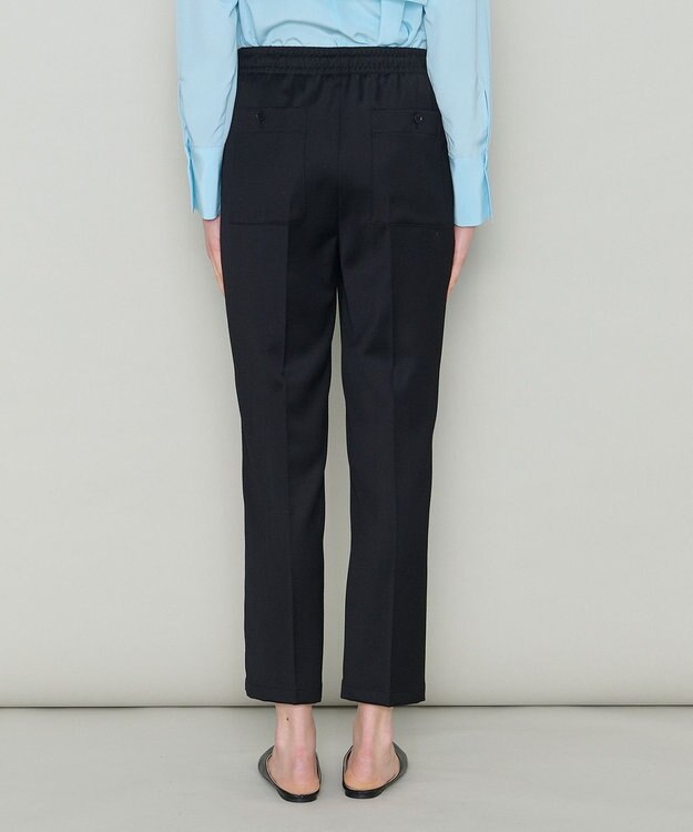 JOSEPH パステルウール　イージートラウザーズ Black