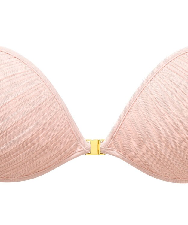 BRADELIS New York 【NuBra / ボリュームアップ】パテッドヌーブラ アスター  蒸れにくい バックレス コレクション デザインヌーブラ 正規品 ピンク