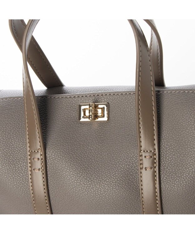 UNBILLION カシュカシュ cachecache / ワンハンドルバッグ付きトップひねりトート GY