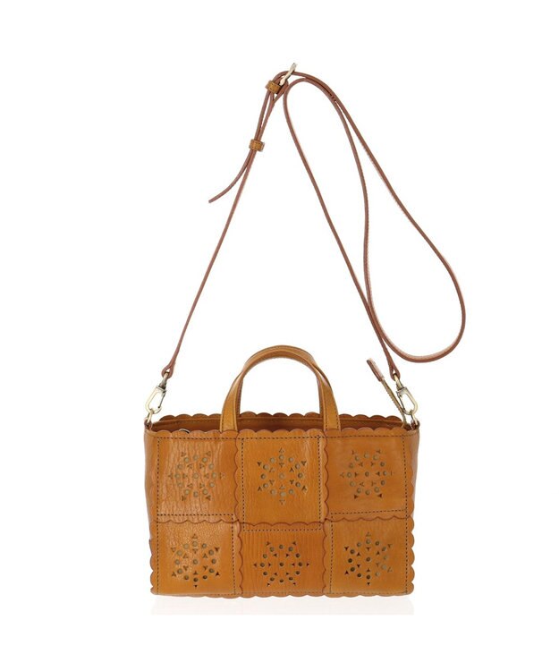 IBIZA ガジェータ　2WAYバッグ キャメル