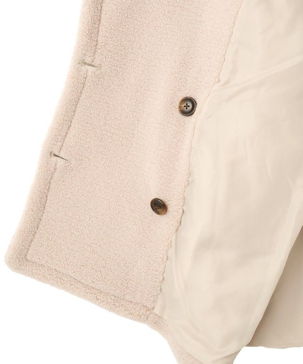 CRAFT STANDARD BOUTIQUE ダブルボアミディコート Ivory