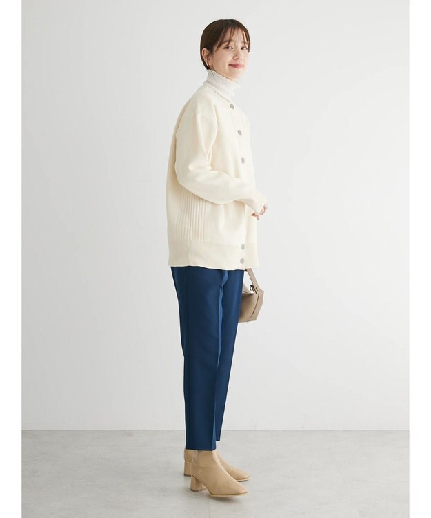 Green Parks きれいシルエットパンツ（アンクルテーパード） Dark Navy