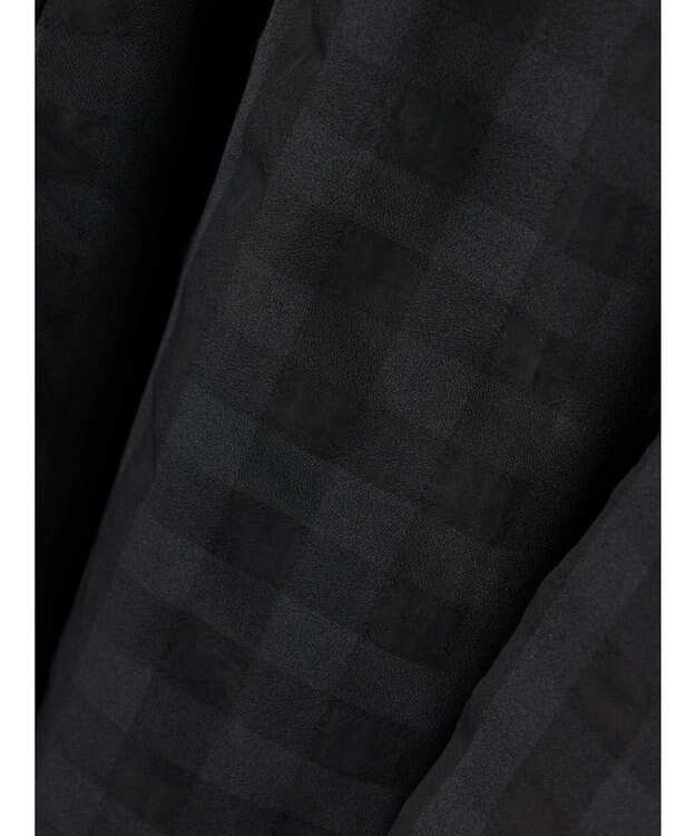 AMERICAN HOLIC カチオンギンガムギャザースカート Black