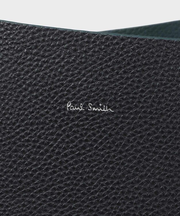 Paul Smith ダブルフェイスレザー トートバッグ ブラック