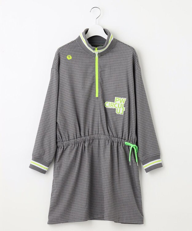 PW CIRCULUS 【WOMEN】CLASSICAL×SPORTY チェック柄ワンピ グレー系5