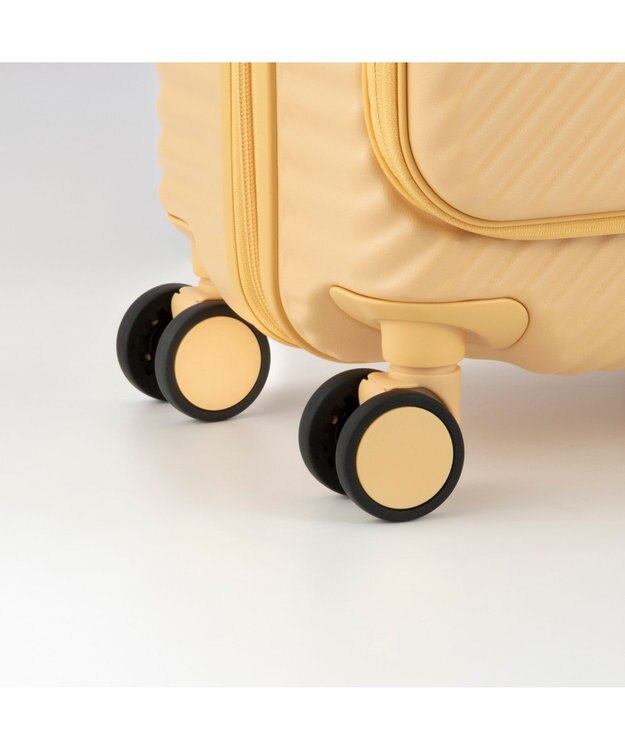 ACE BAGS & LUGGAGE HaNT ココント スーツケース 36L 機内持込 フロントポケット付 05511 ハント キャンドル・イエロー