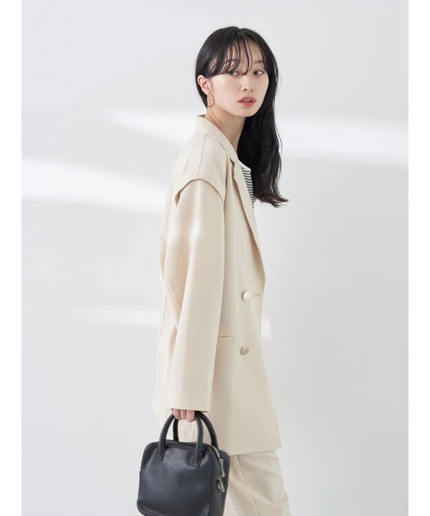 earth music&ecology ２ＷＡＹテーラードジャケット Beige