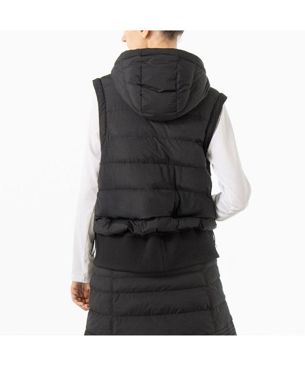 ZERO HALLIBURTON 【袖着脱可能】 2WAY 中綿アウター ZHG-W5A2a 85133 ブラック