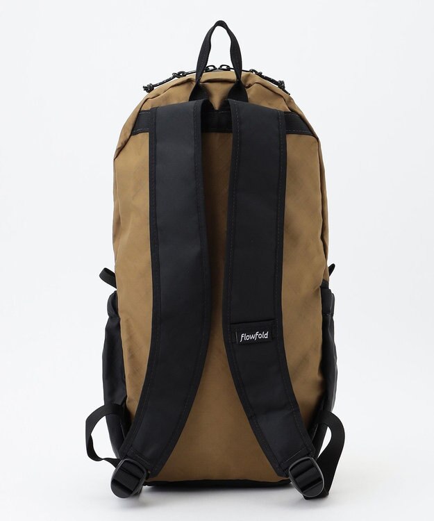 JOSEPH ABBOUD MOUNTAIN 【リサイクル素材・ハンドメイド生産】flowfold   OPTIMIST BACKPACK 18L バックパック キャメル系