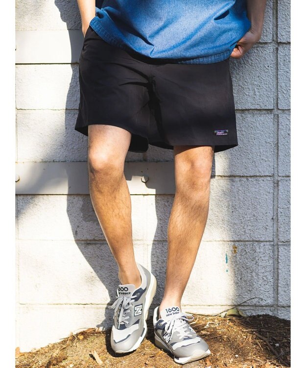 CRAFT STANDARD BOUTIQUE 【ユニセックス】バギーショーツ Black