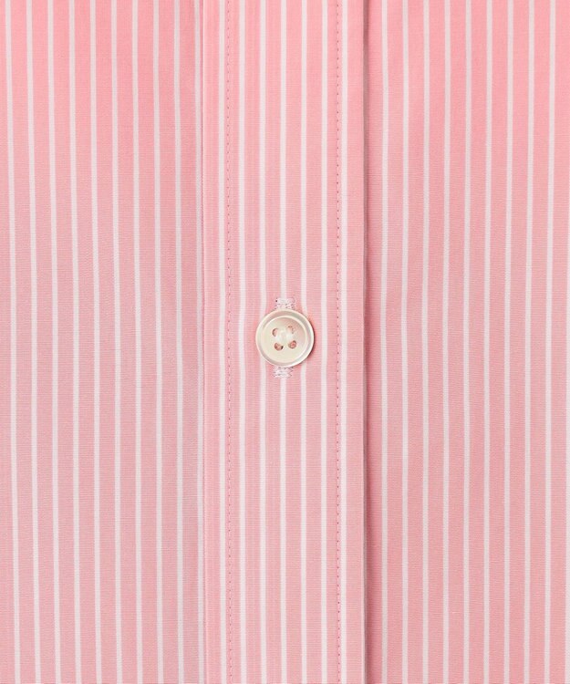 23区 【Oggi4月号掲載/洗える】CANCLINI ベーシック シャツ ピンクストライプ