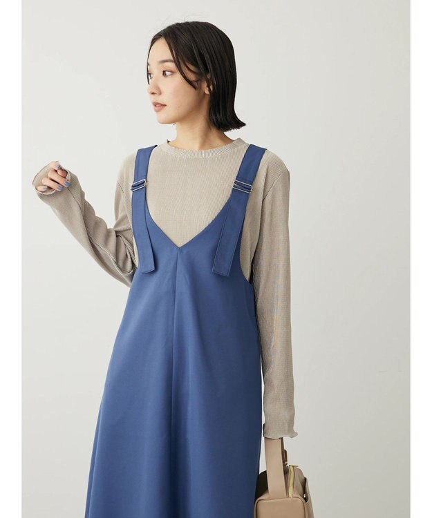 Green Parks ミニプリーツプルオーバー Beige