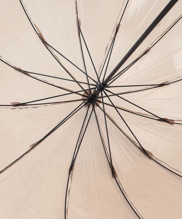 ANY クリアアンブレラ ブラウン