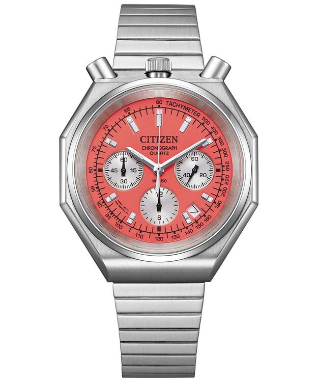 CITIZEN 【PLAYGROUND Edition 特定店限定モデル】ツノクロノカスタム 数量限定 AN3700-89Z シルバー