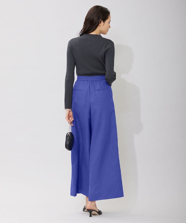 ICB 【洗える】 コンパクトリブ カーディガン チャコール系