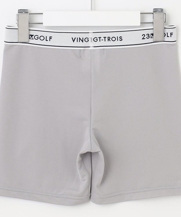 23区GOLF 【WOMEN】インナー スパッツ ライトグレー系