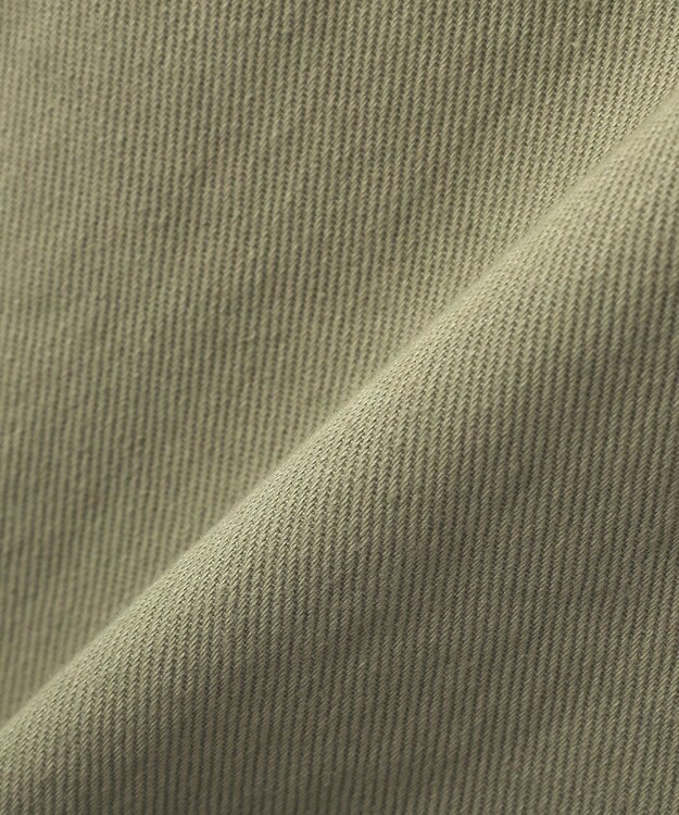 earth music&ecology 【綿100％】ノーカラーカバーオール Light Green