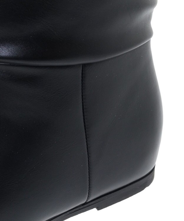 Green Parks ＲＵＰＩＳ．インヒールロングブーツ Black