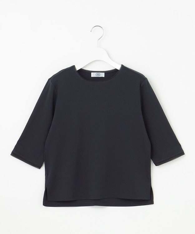 J.PRESS LADIES L 【WEB限定カラーあり・洗える】スムースジャージー カットソー ネイビー系