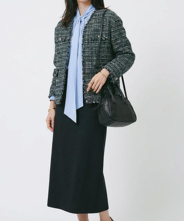 FOLNA RD ソフトレザー2WAYアールボストンバッグ ブラック