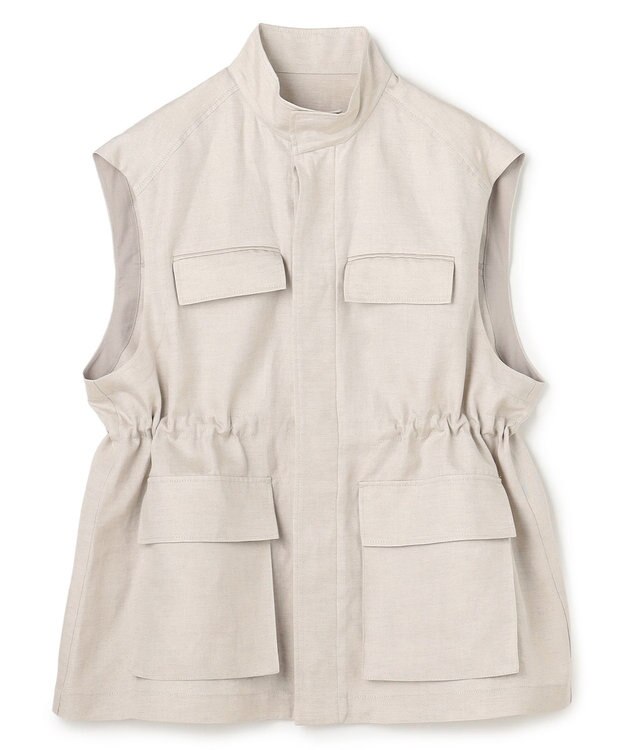 uncrave リヨセルライトリネン ミリタリージレ フラックス