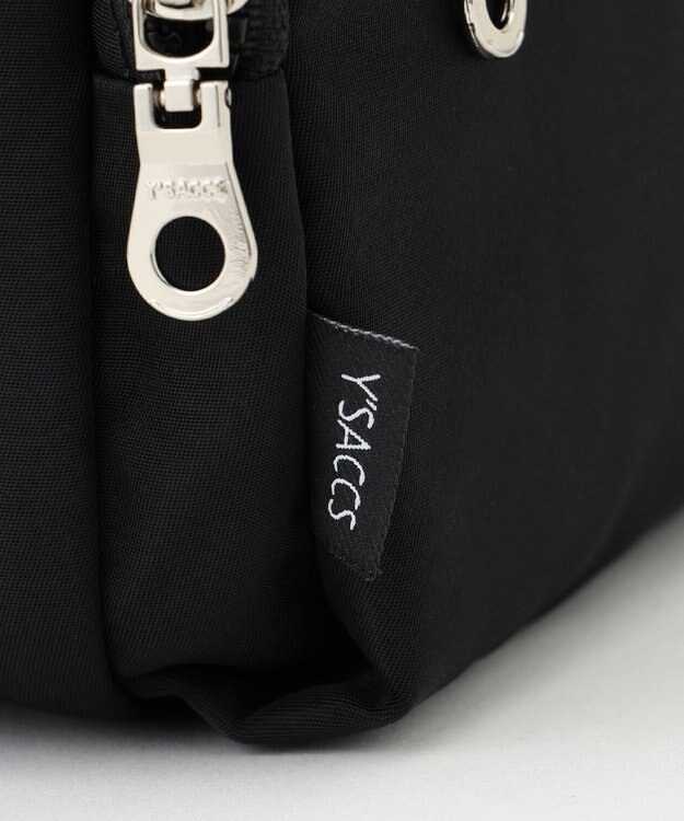 Y'SACCS テープデザイン　トラベルボックスショルダー ブラック