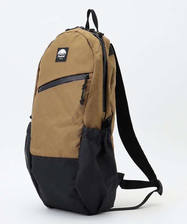 JOSEPH ABBOUD MOUNTAIN 【リサイクル素材・ハンドメイド生産】flowfold   OPTIMIST BACKPACK 18L バックパック キャメル系