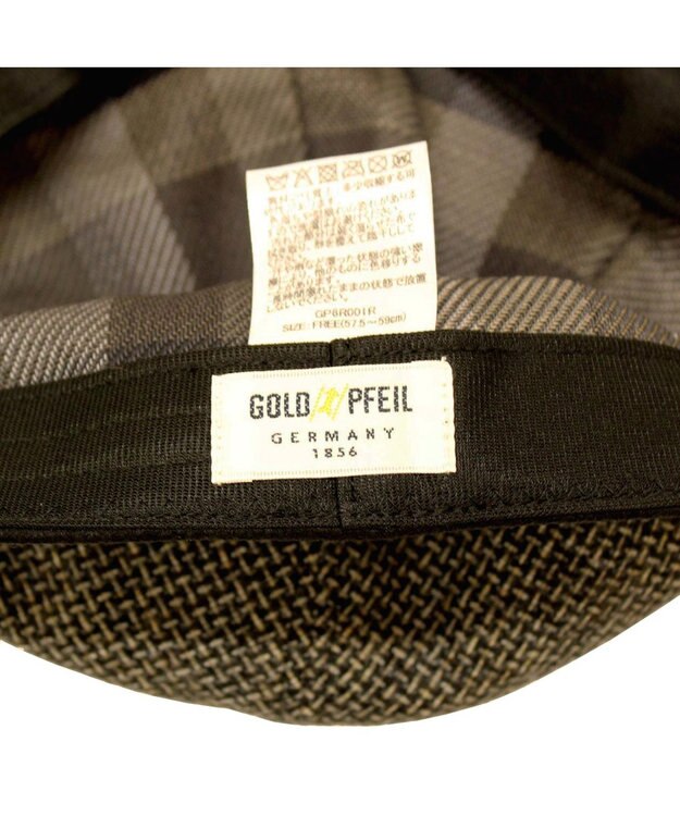 ATRENA 【日本製】GOLDPFEIL(ゴールドファイル) キャップ ブラウン