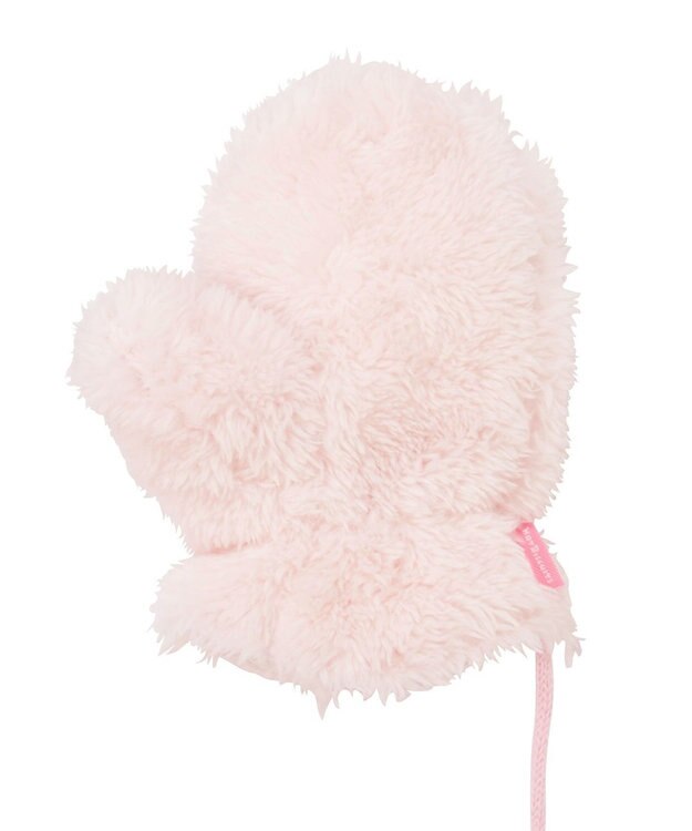 MIKI HOUSE HOT BISCUITS シープボア ミトン（手袋） ピンク