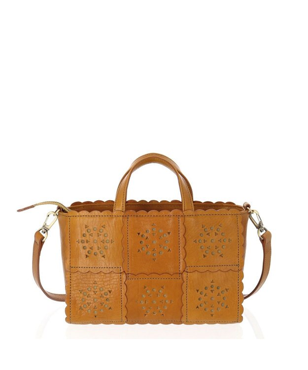 IBIZA ガジェータ　2WAYバッグ キャメル