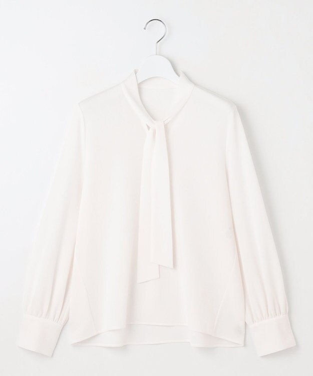 自由区 【洗える】アムンゼンジャージー ブラウス オフ