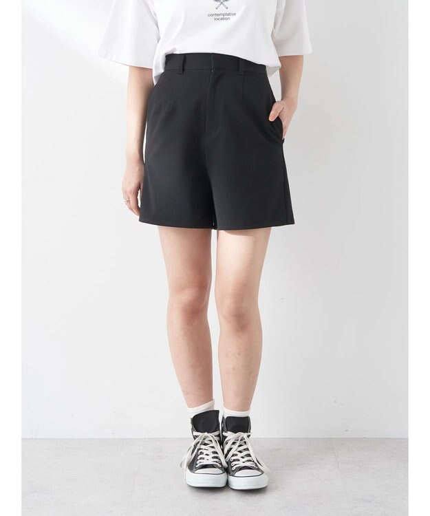 earth music&ecology ショートパンツ Black