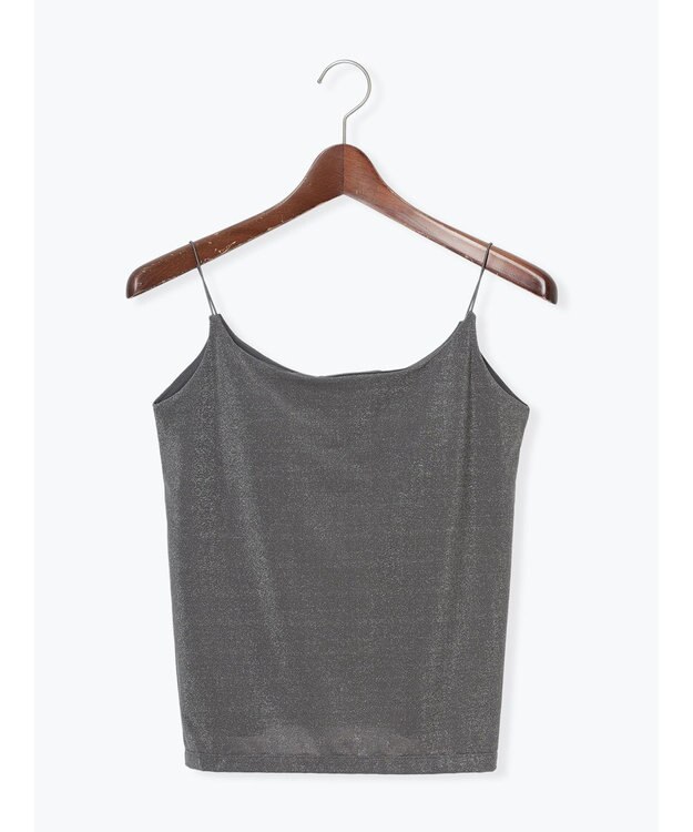 Te chichi シャイニーカップ付きキャミソール グレー