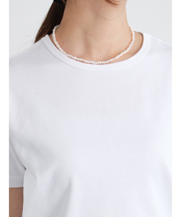 Te chichi クルーネックTシャツ オフホワイト