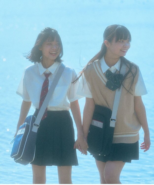 WEGO 【SCHOOLITEM】スクールシャツS／S ホワイト