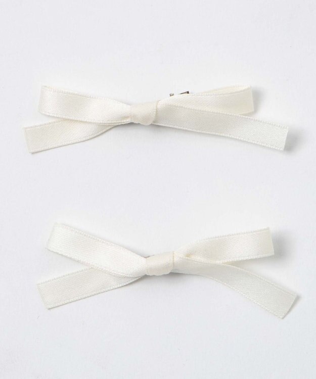 WEGO L2Pナローリボンクリップ ホワイト