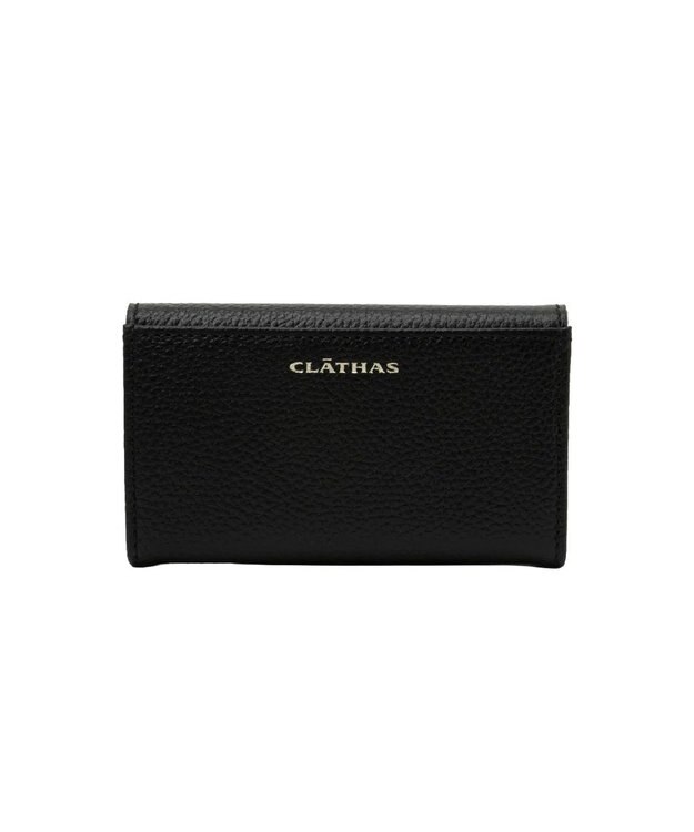 CLATHAS ペルル 三つ折りキーケース ブラック