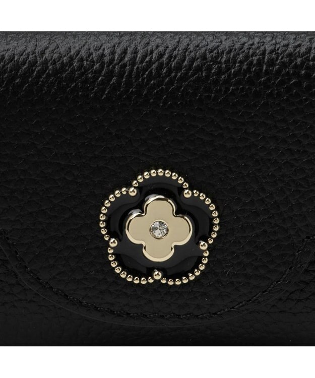 CLATHAS ペルル 三つ折りキーケース ブラック